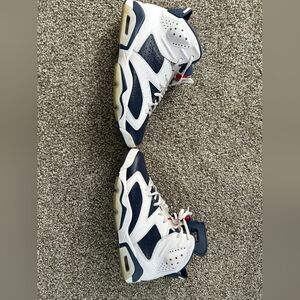 Jordan Sneakers White and Navy